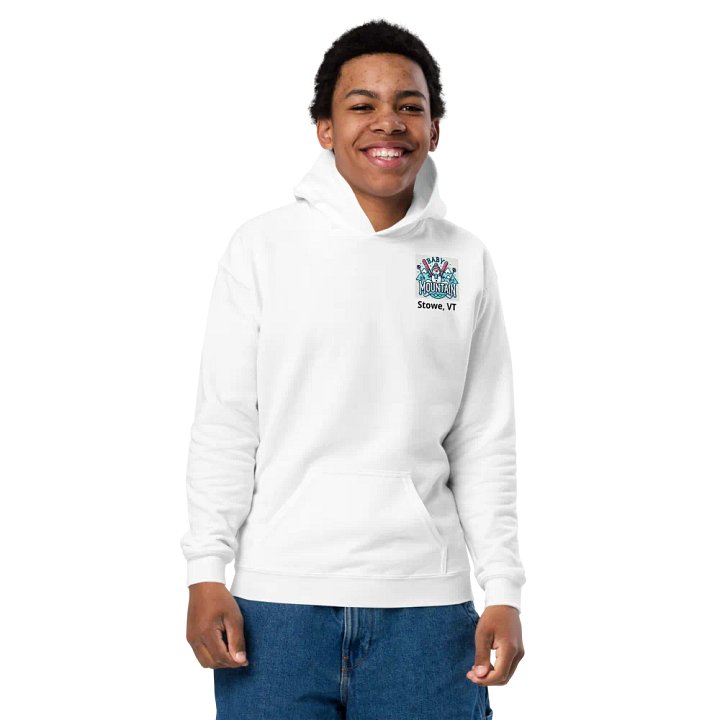 Snowman Slope Youth Hoodie - Stowe, VT product image (12)