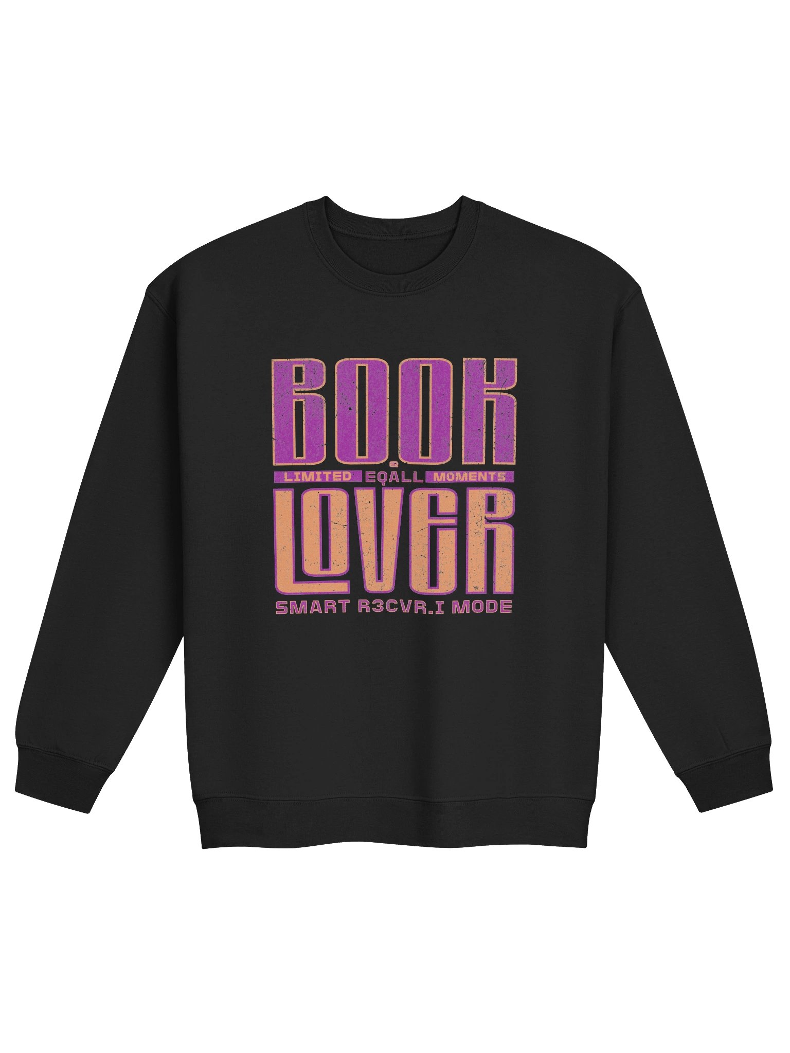 BOOK Lover Moments Gildan Sweatshirt_R3CVR.i mode by EQALL® Essentials_Cycl. / Orange product image (1)