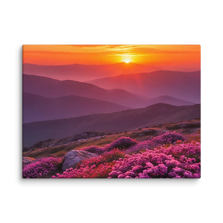Restful Sunset - Premium Canvas product image (1)