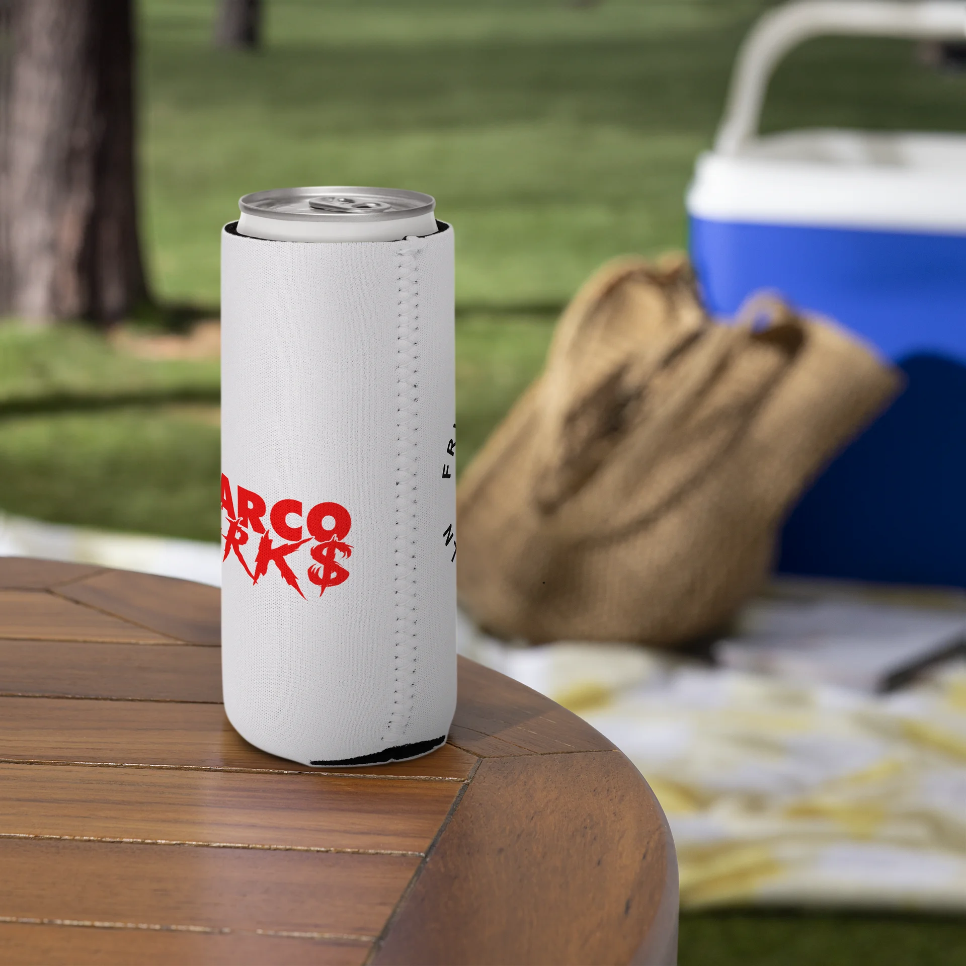 Red Marco Park$/FVRALN Coozie product image (14)