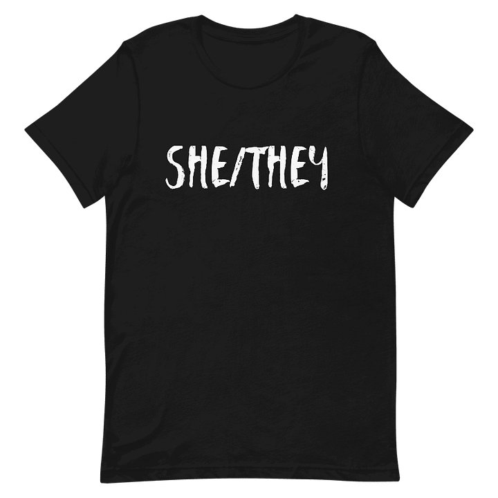 Pronouns shirt product image (2)