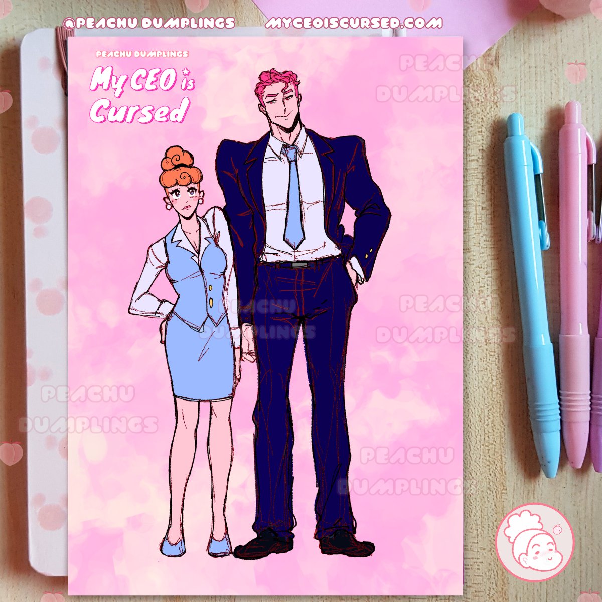 Office Princess - Cotton Totebag 💙 product image (2)