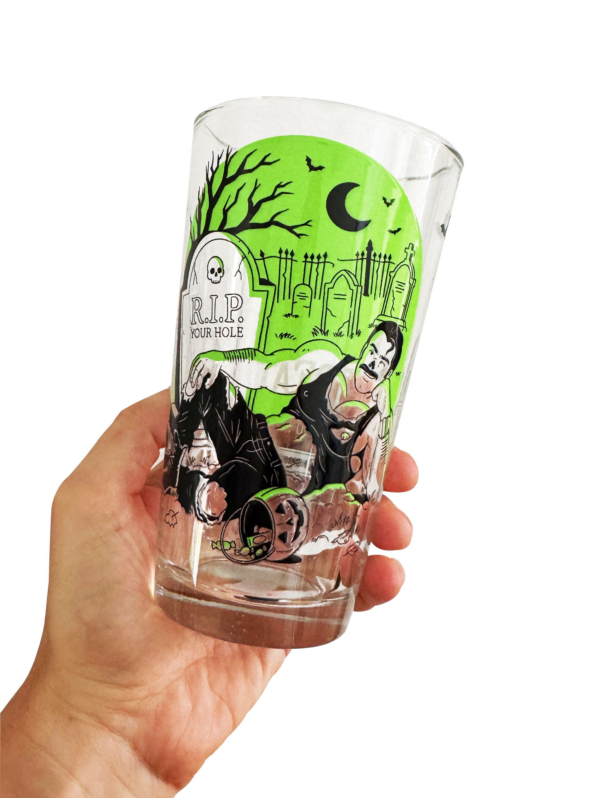 THICC or TREAT 2026 Pint Glass product image (2)