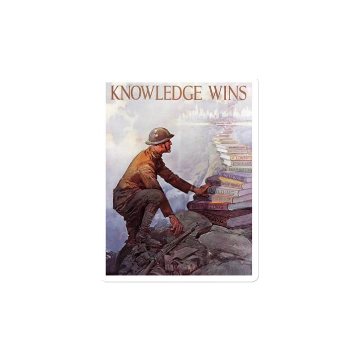 Knowledge Wins (magnet) product image (2)