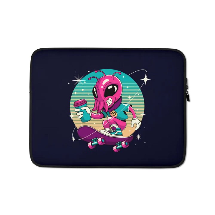 Galactic Skater Laptop Sleeve product image (1)