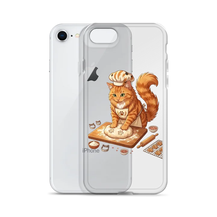 Baker Cat clear phone case product image (55)