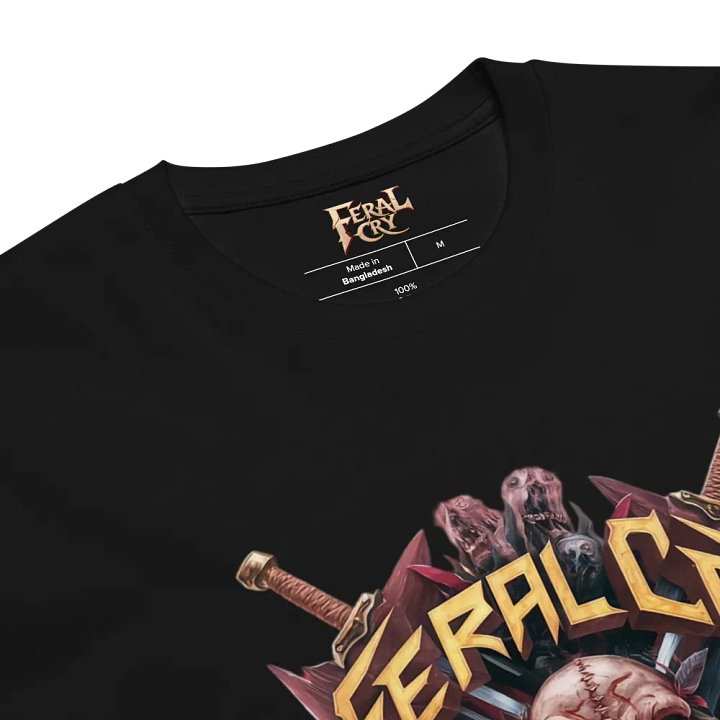 Sinister Skull and Roses Unisex T-Shirt product image (2)