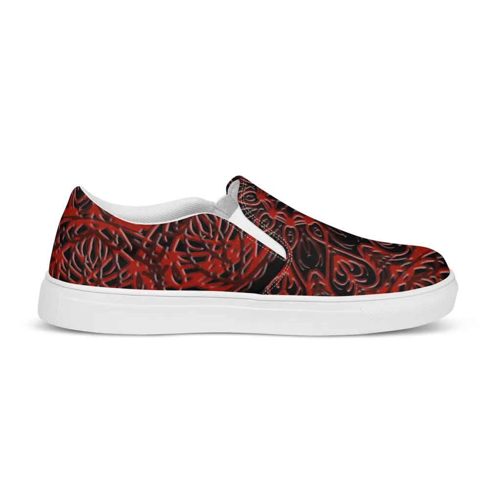 Crimson Mandala Symphony Shoes product image (10)