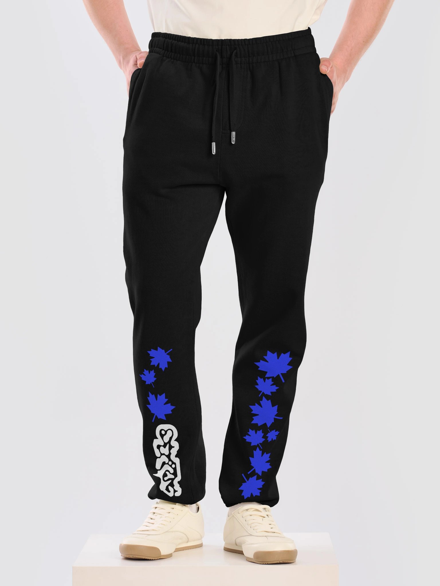 秋に帰る Return to Autumn Sweatpants (Blue Edition) product image (3)