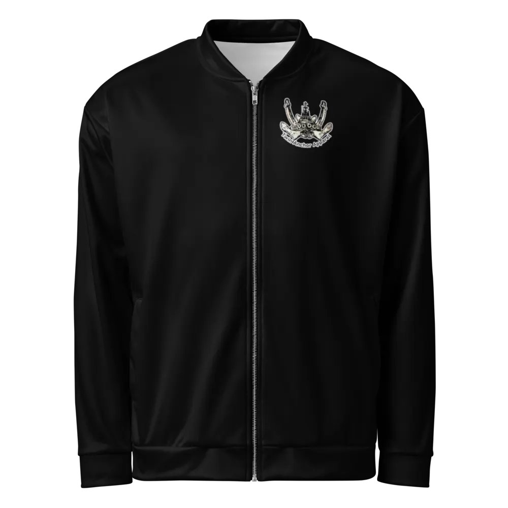 Foss Tugboat Sketch Black Bomber Jacket product image (2)