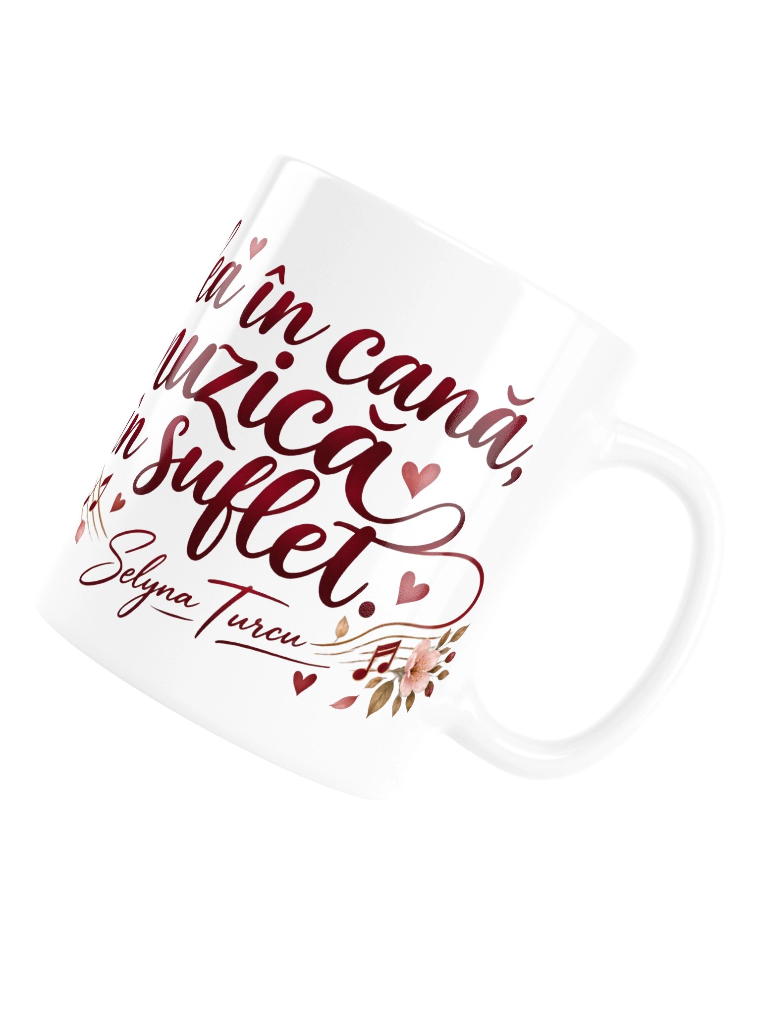 Cană „Cafea în cană, muzică în suflet” – Selyna Turcu product image (16)