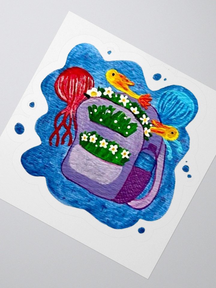 The Aquatic Bag Sticker product image (4)