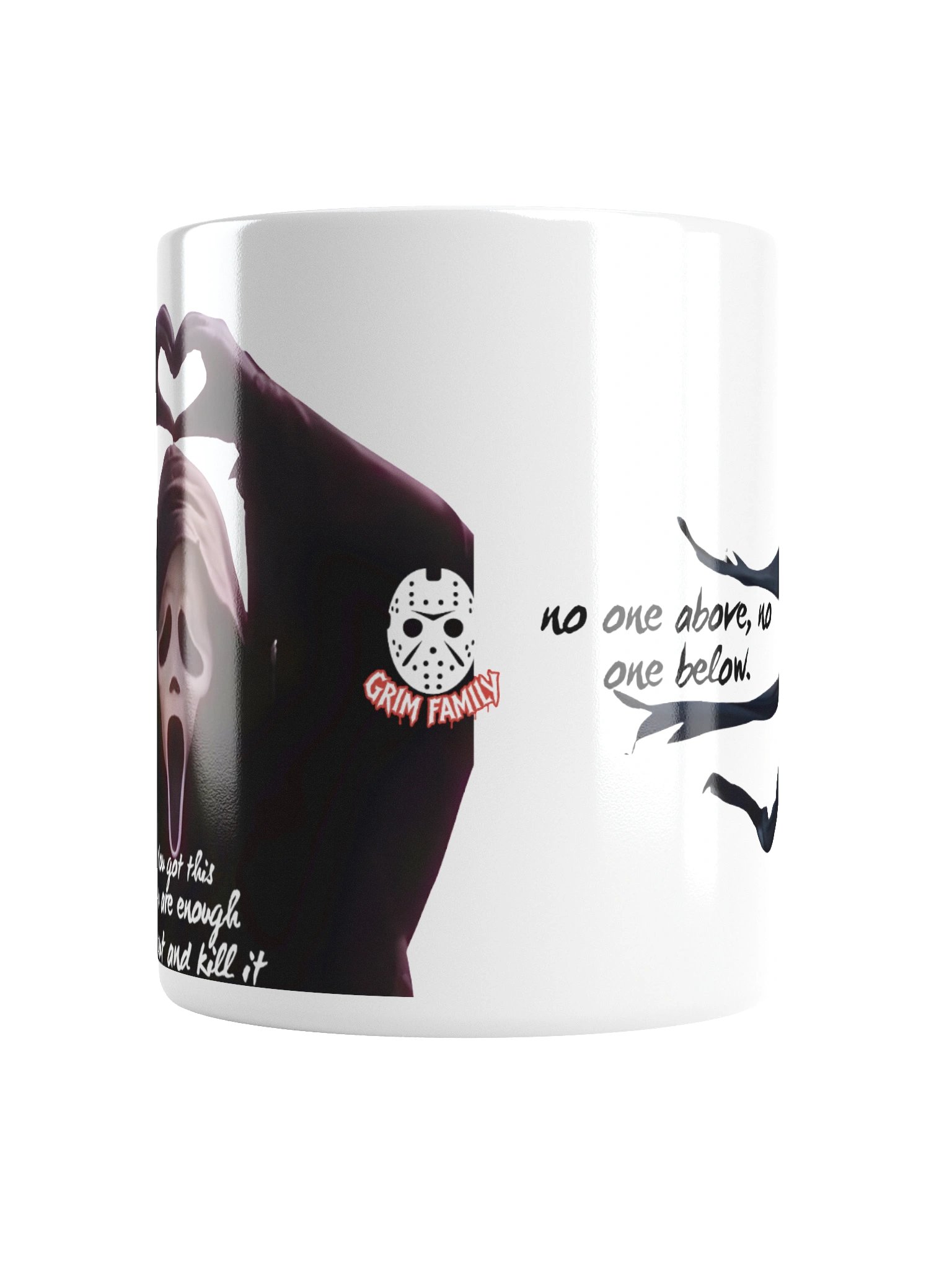 GRIM FAM – GHOSTFACE MUG #1: “You Are Enough” 11oz / 15oz / 20 oz product image (16)