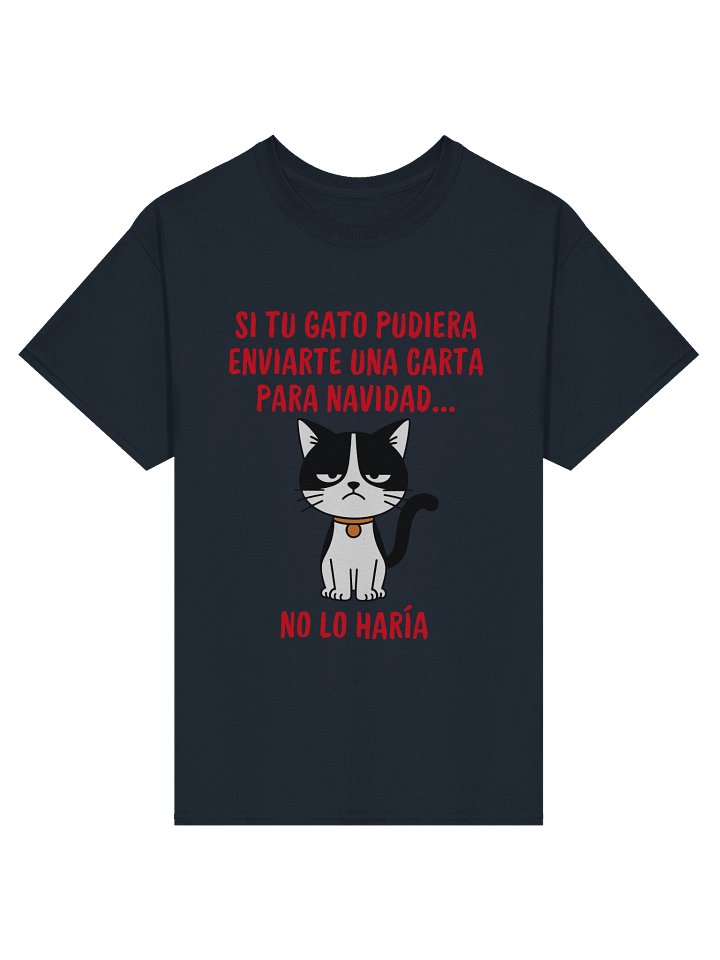 Funny Christmas Cat Lovers T-shirt: No lo haría product image (25)