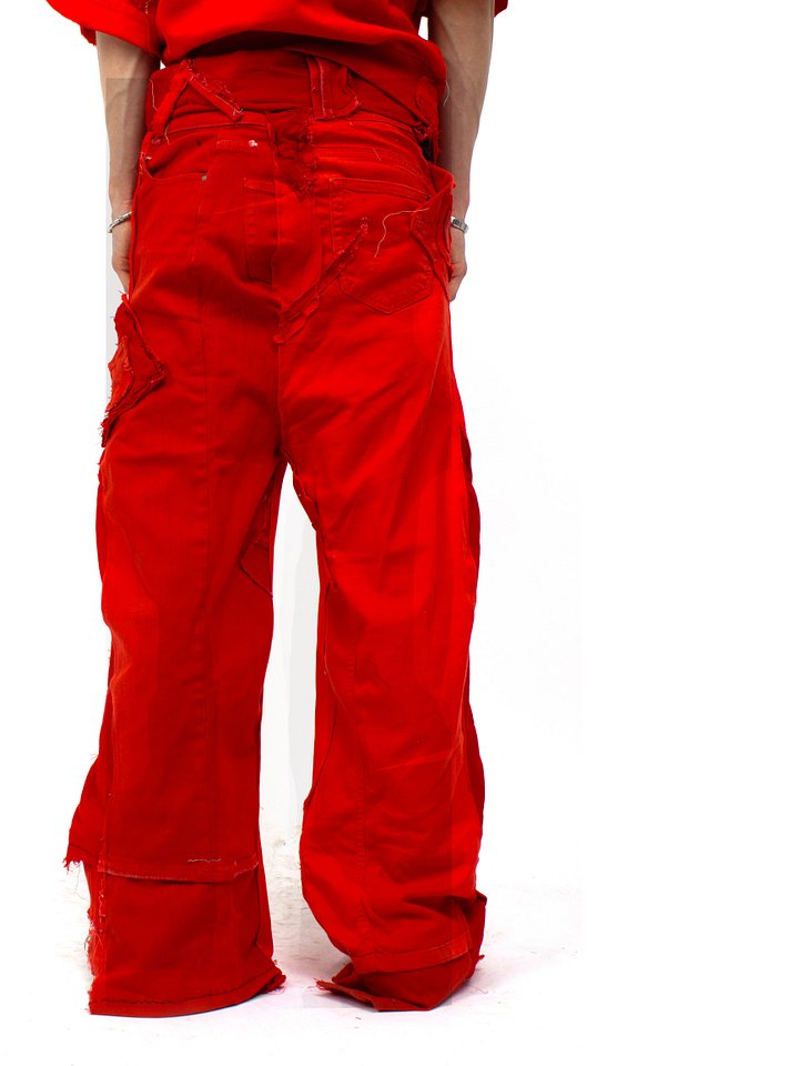 RED Face Trousers product image (2)