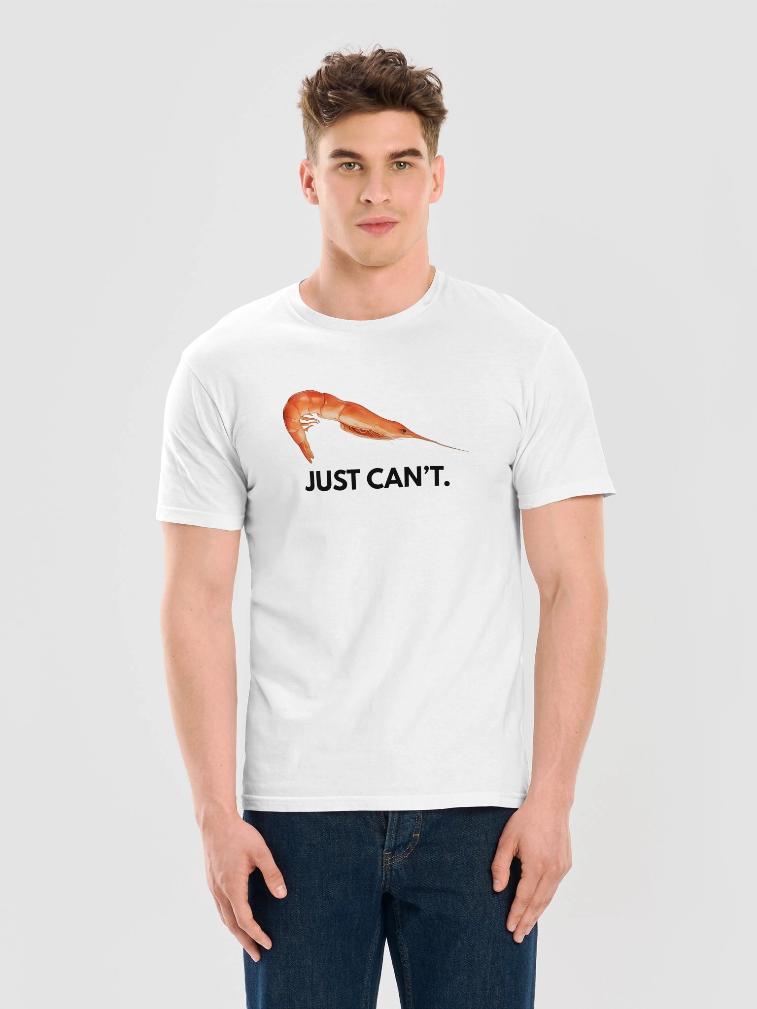 Just Can’t Shrimp Tee product image (27)