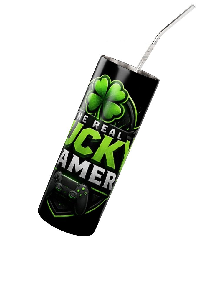 The Real Lucky Gamer Tumbler product image (3)