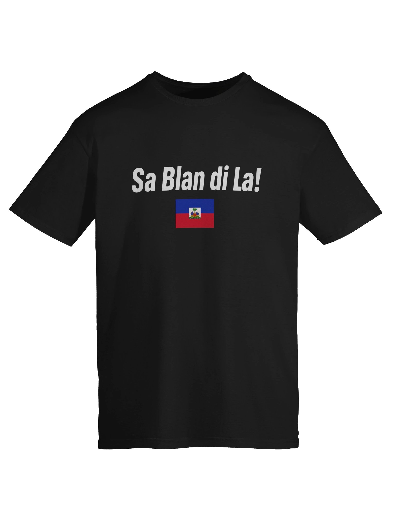 Sa Blan Di La Haitian Shirt product image (2)