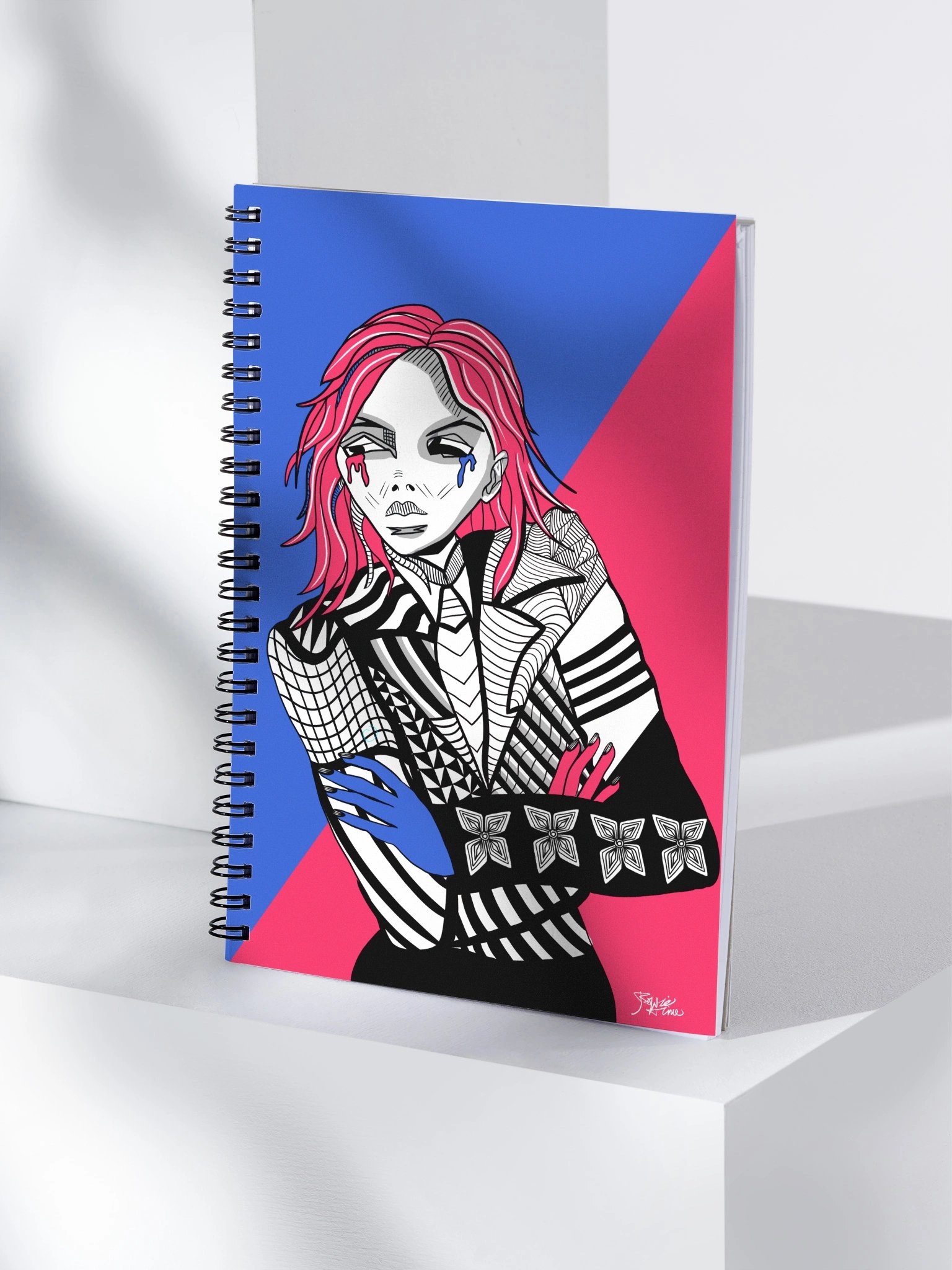 Spiral Sketch/Notebook: It's just business product image (4)