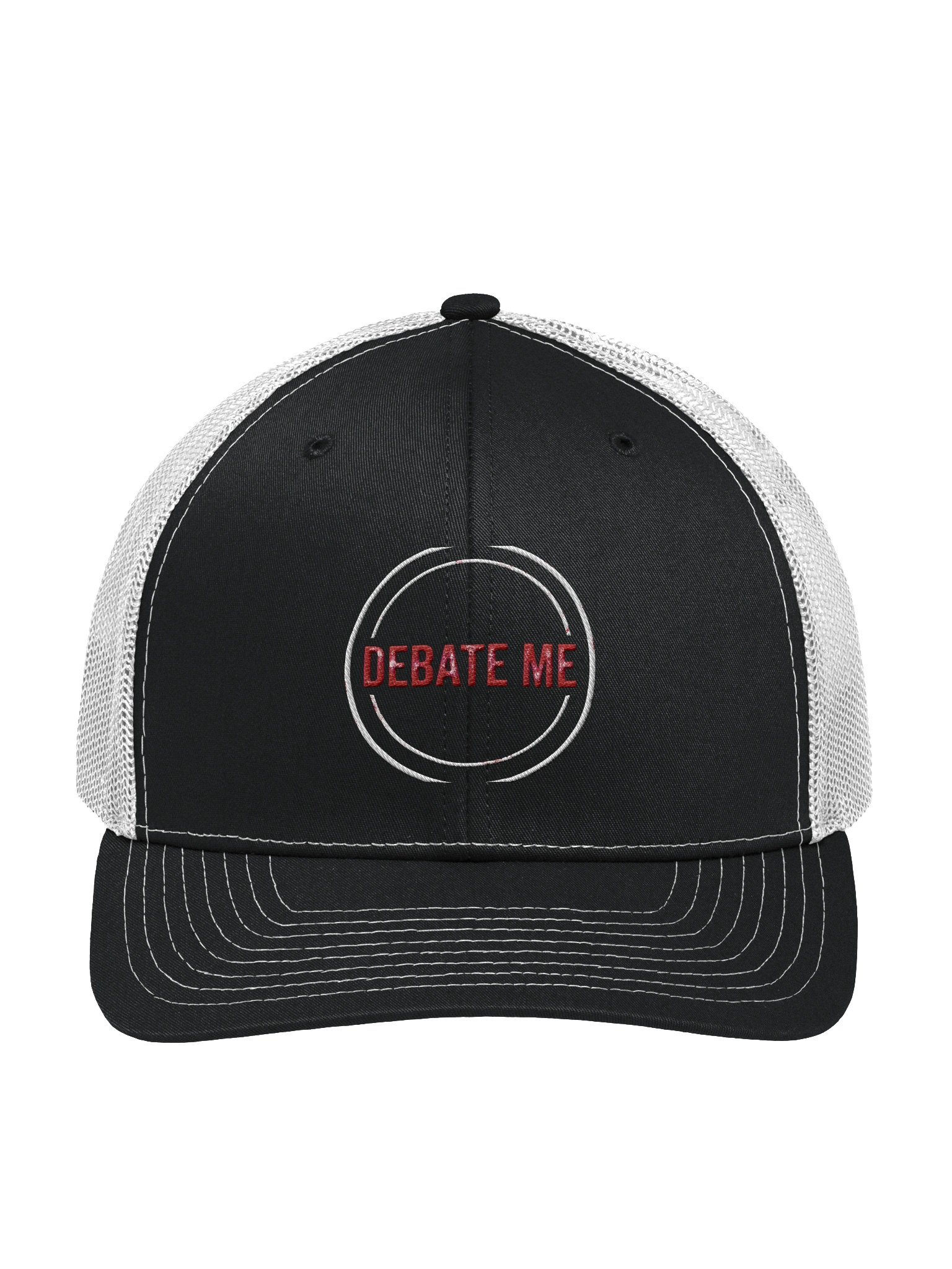 DEBATE ME Snapback Trucker Hat product image (1)
