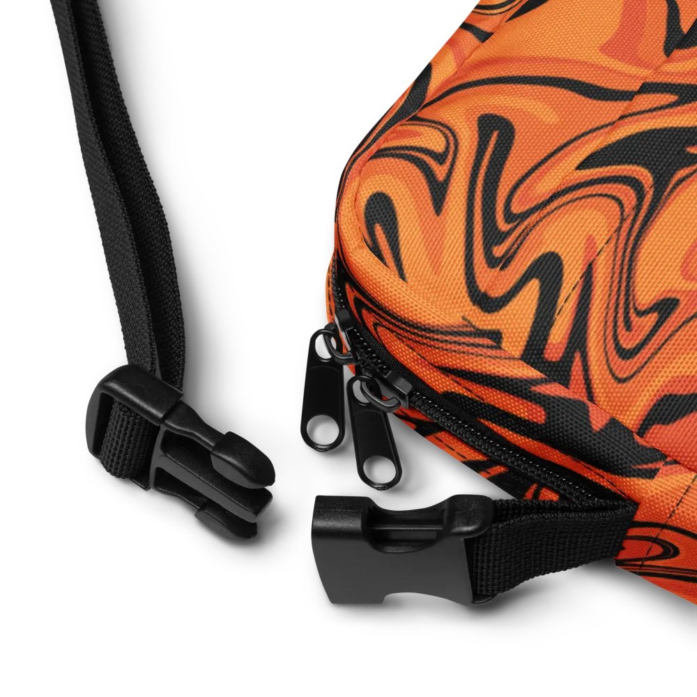 Orange Swirl Utility Crossbody Bag product image (5)
