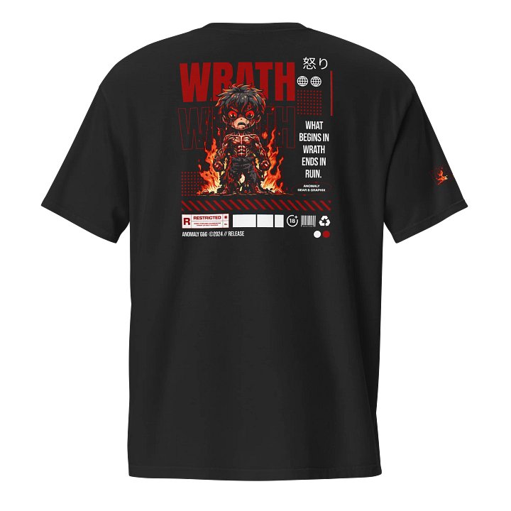 7 Deadly Sins- Wrath Pocket Tee product image (1)