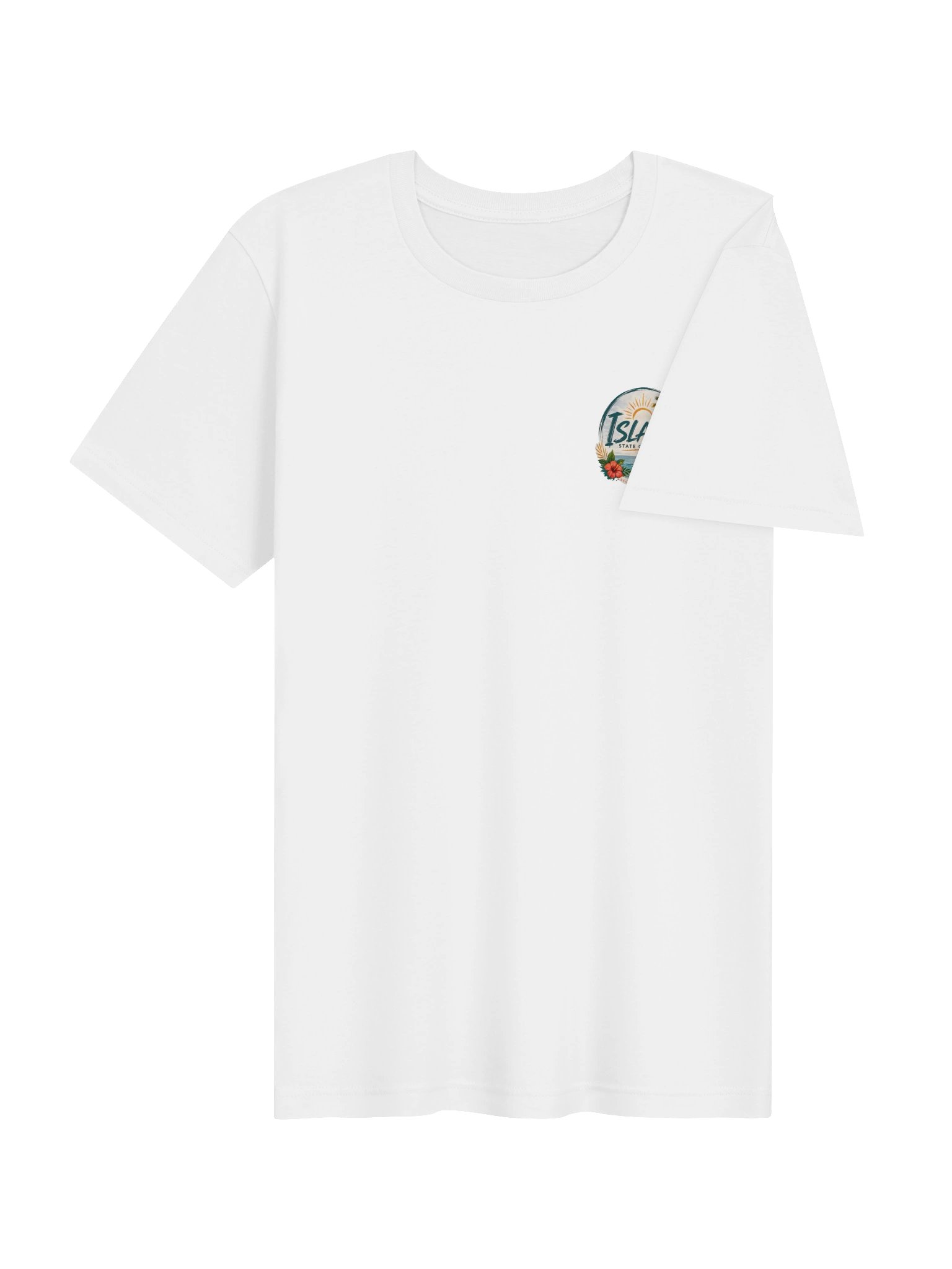 Island State of Mind Tropical Escape Tee - White product image (4)