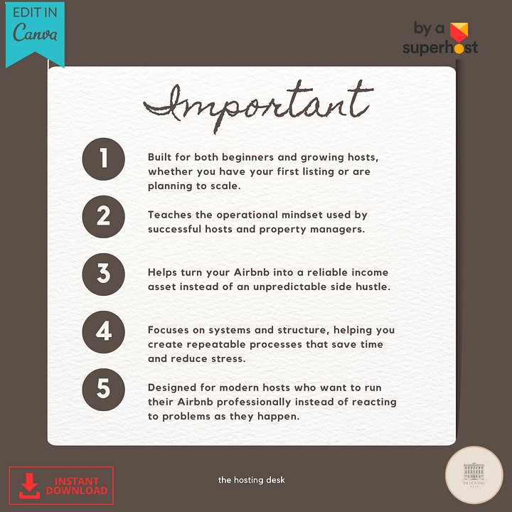 The Modern Airbnb Host™ — Free eBook product image (2)