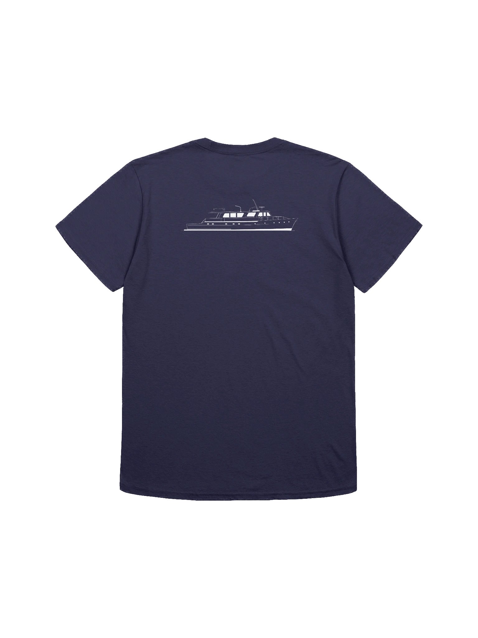 T-Shirt – Tangaroa Boat Outline product image (2)
