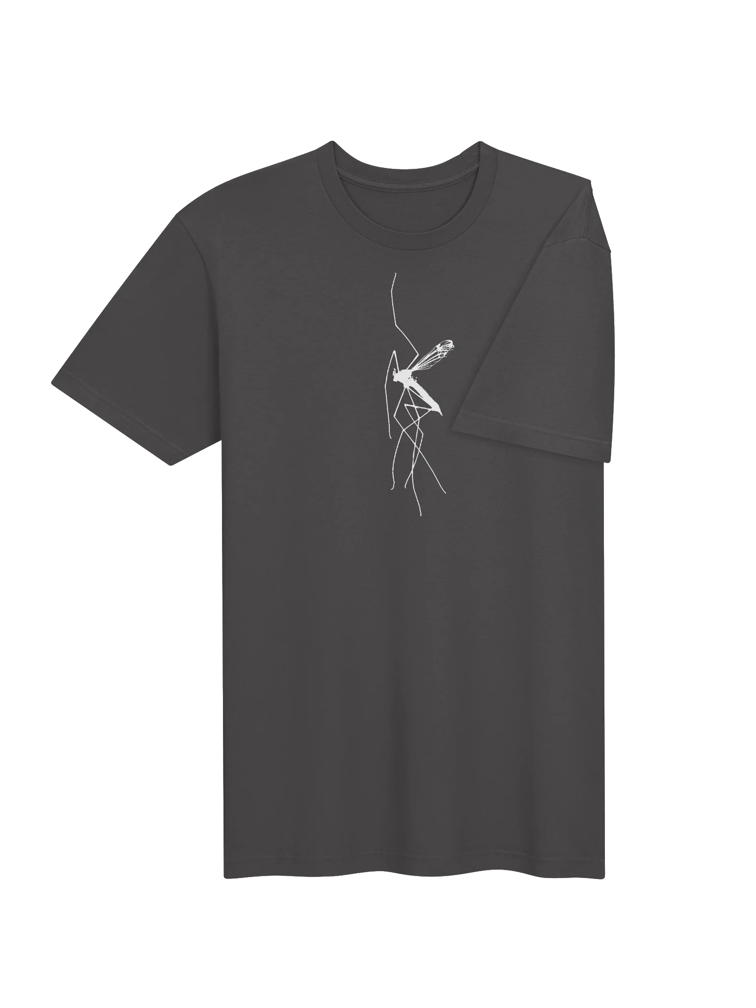 Mosquito Scan, 1993 — White Print T-Shirt