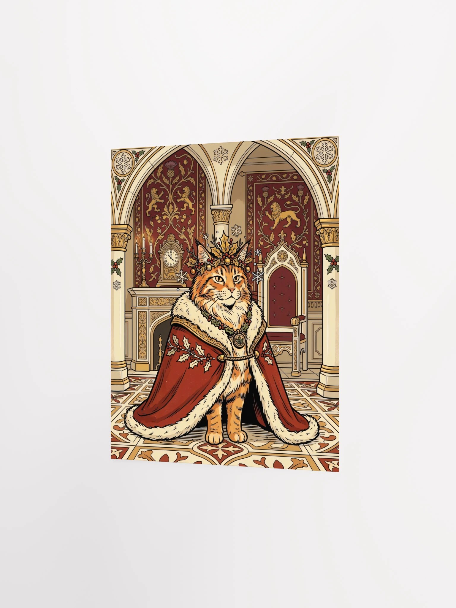 Winter King Maine Coon Poster product image (26)