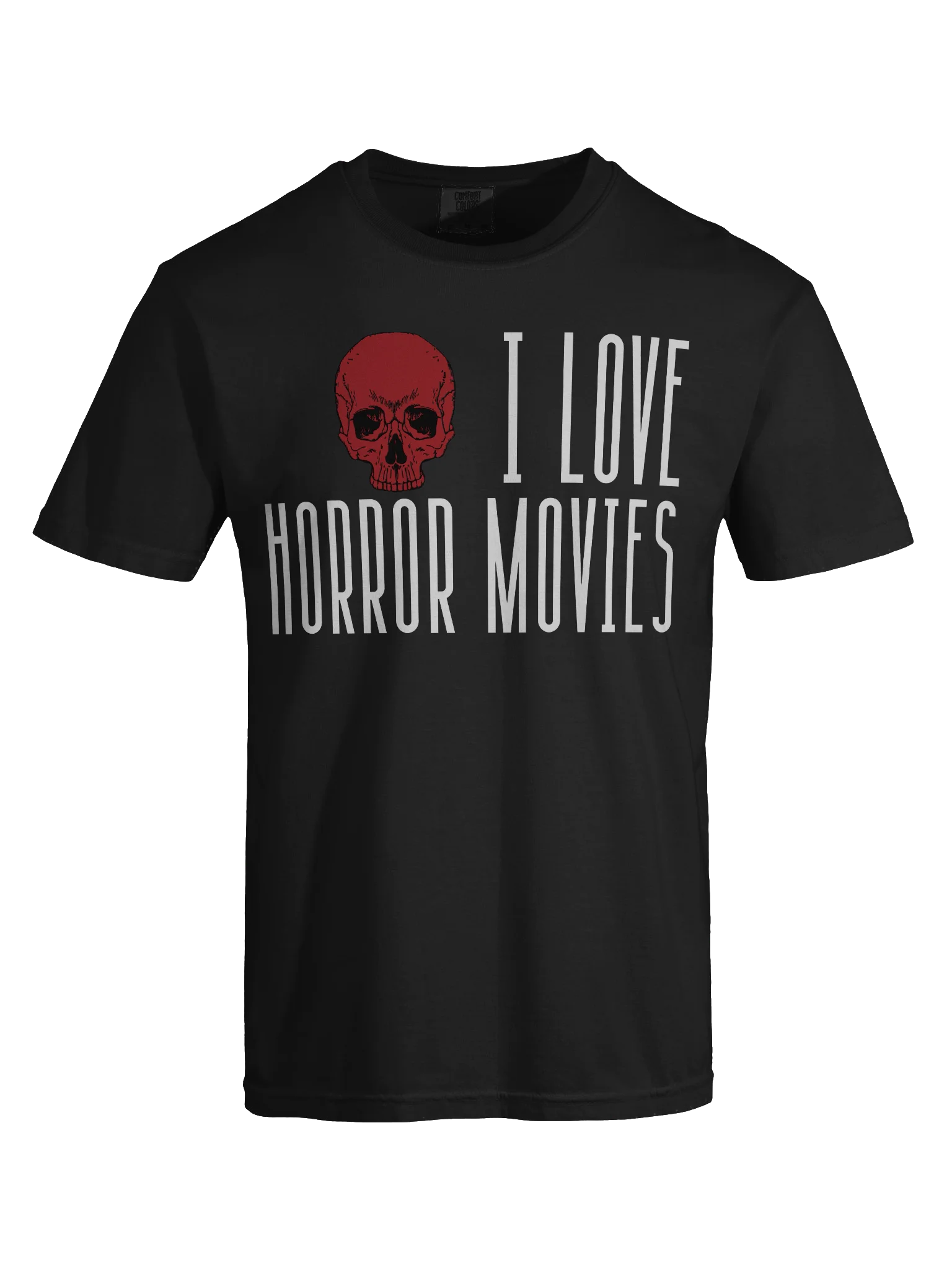 I Love Horror Movies - Skull T-Shirt product image (7)