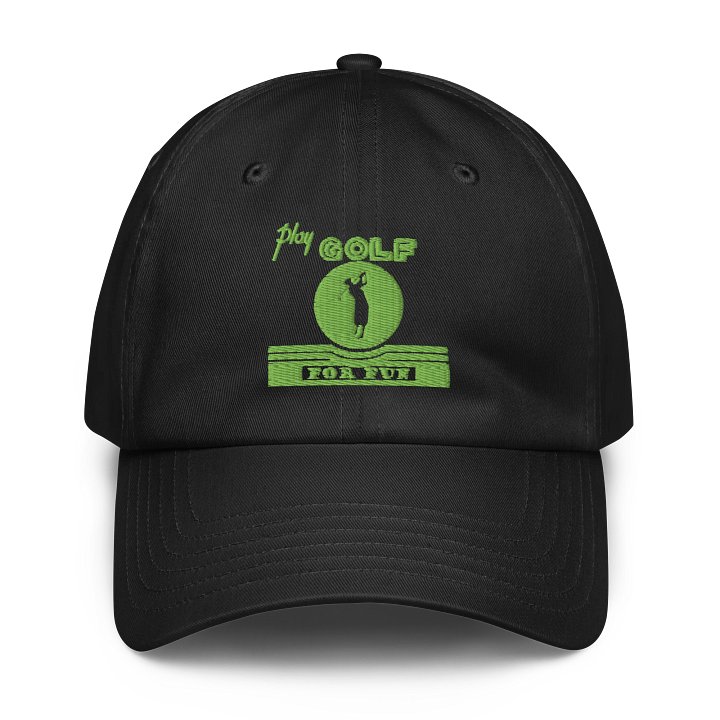 'Golf for Fun' Embroidered Cap product image (1)