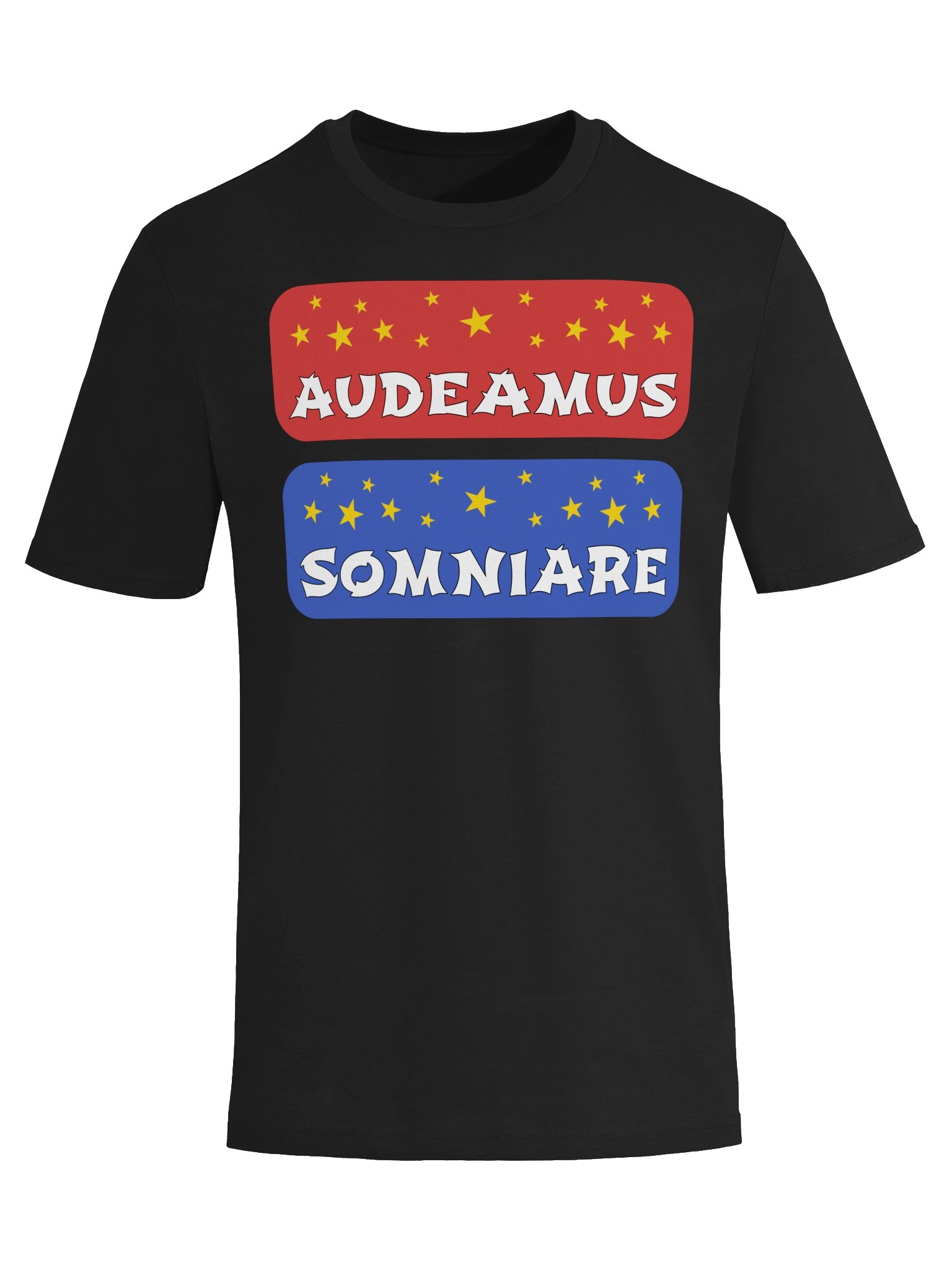 Let Us Dare To Dream In Latin Unisex Organic Cotton Graphic T-shirt product image (1)