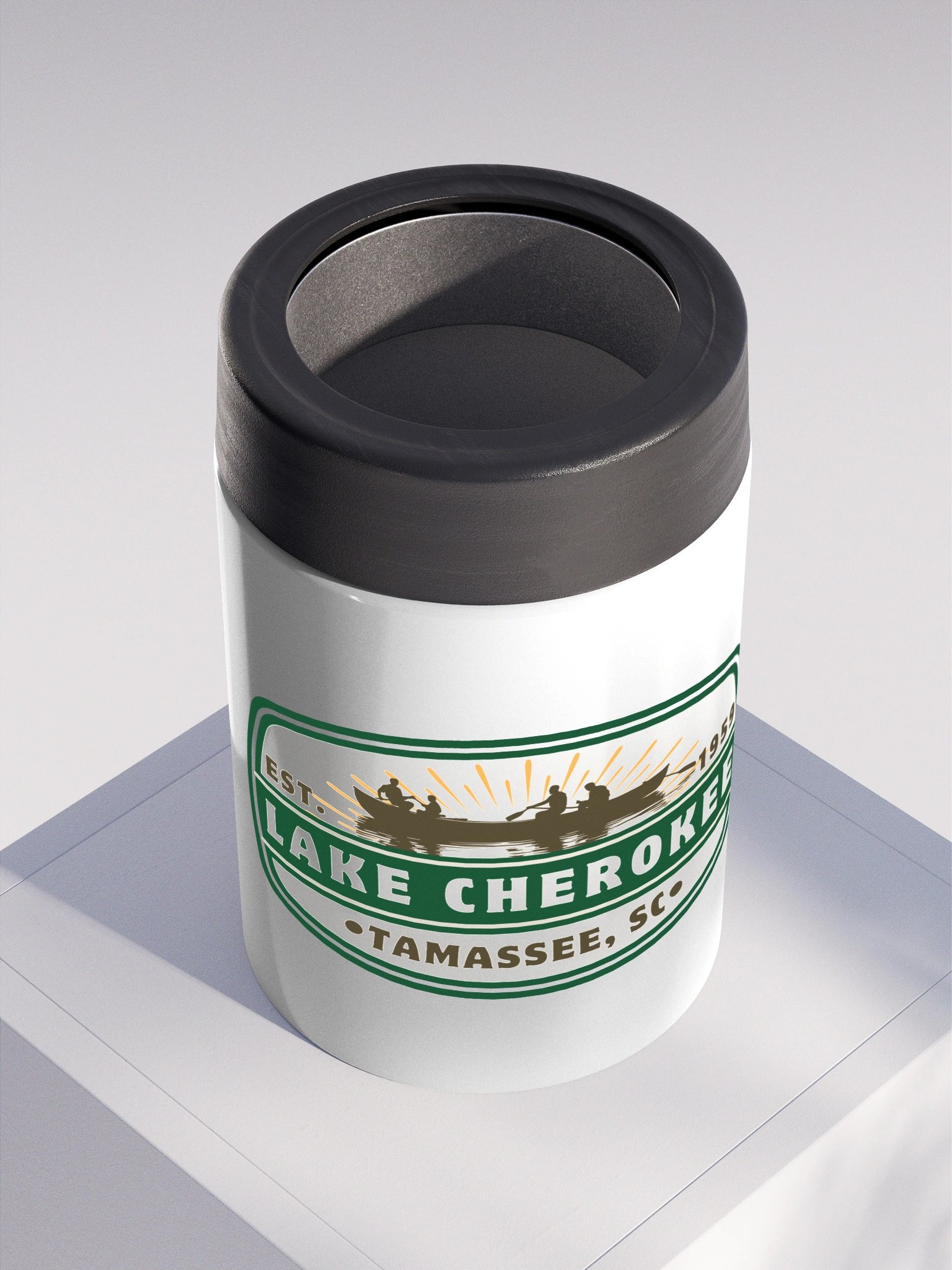 Stainless Steel LC Fishing Koozie product image (2)