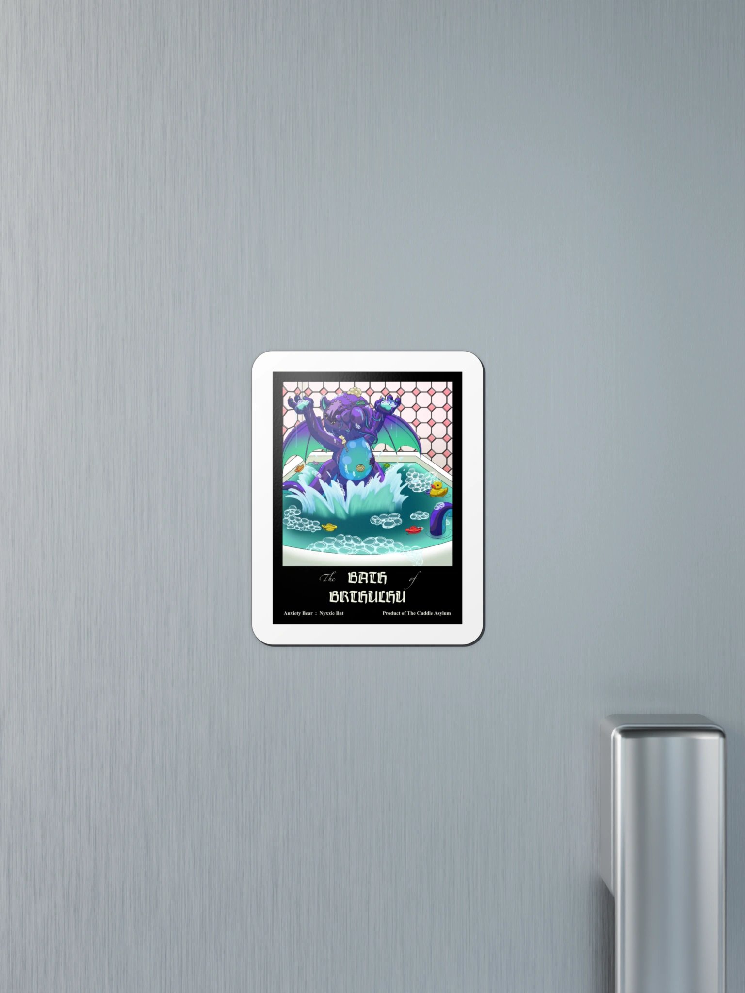 Anxiety Bear Bruthulu Movie Poster Magnet product image (10)