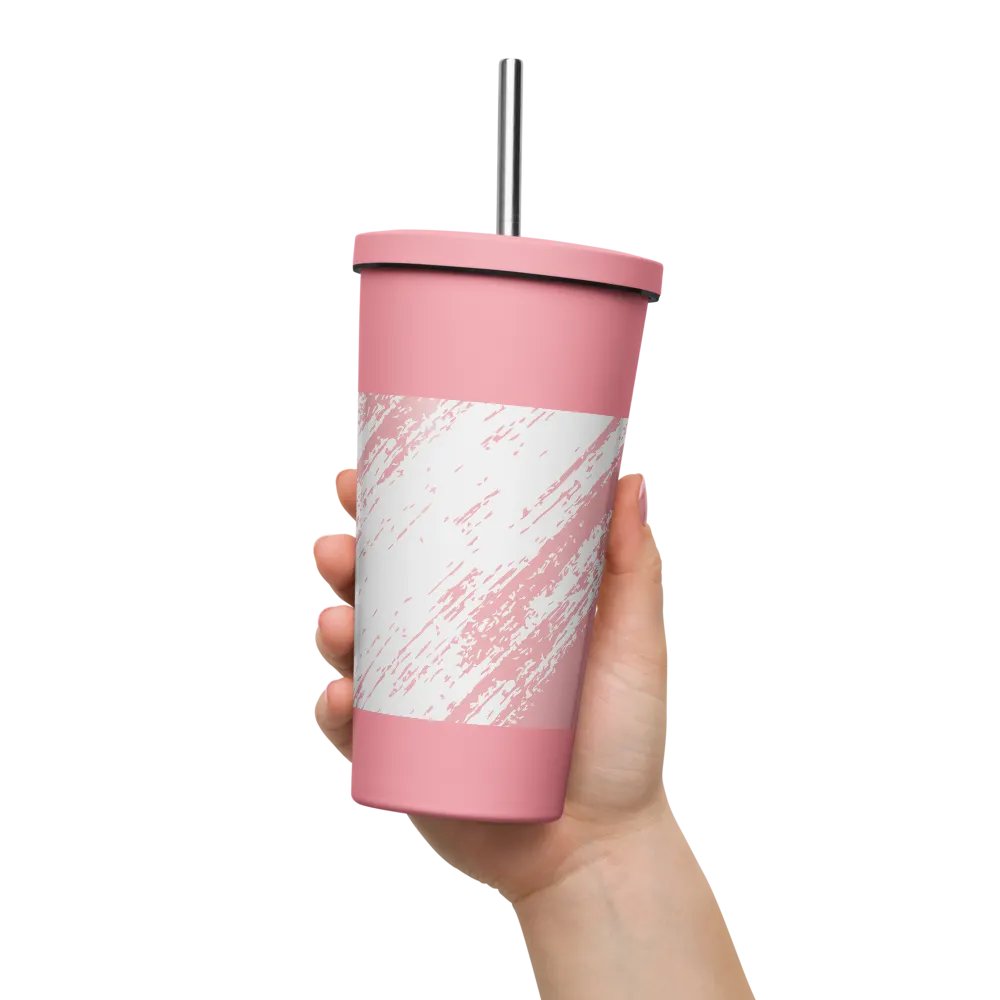 Paint Brush Pink Insulated Tumbler product image (11)