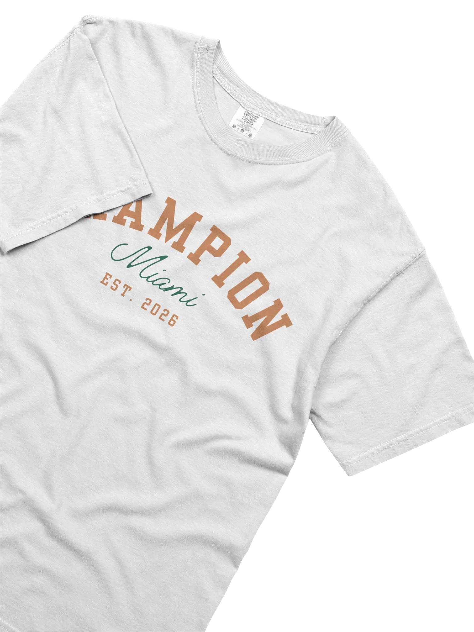 University of Miami Premium Heavyweight Crewneck T-Shirt product image (17)