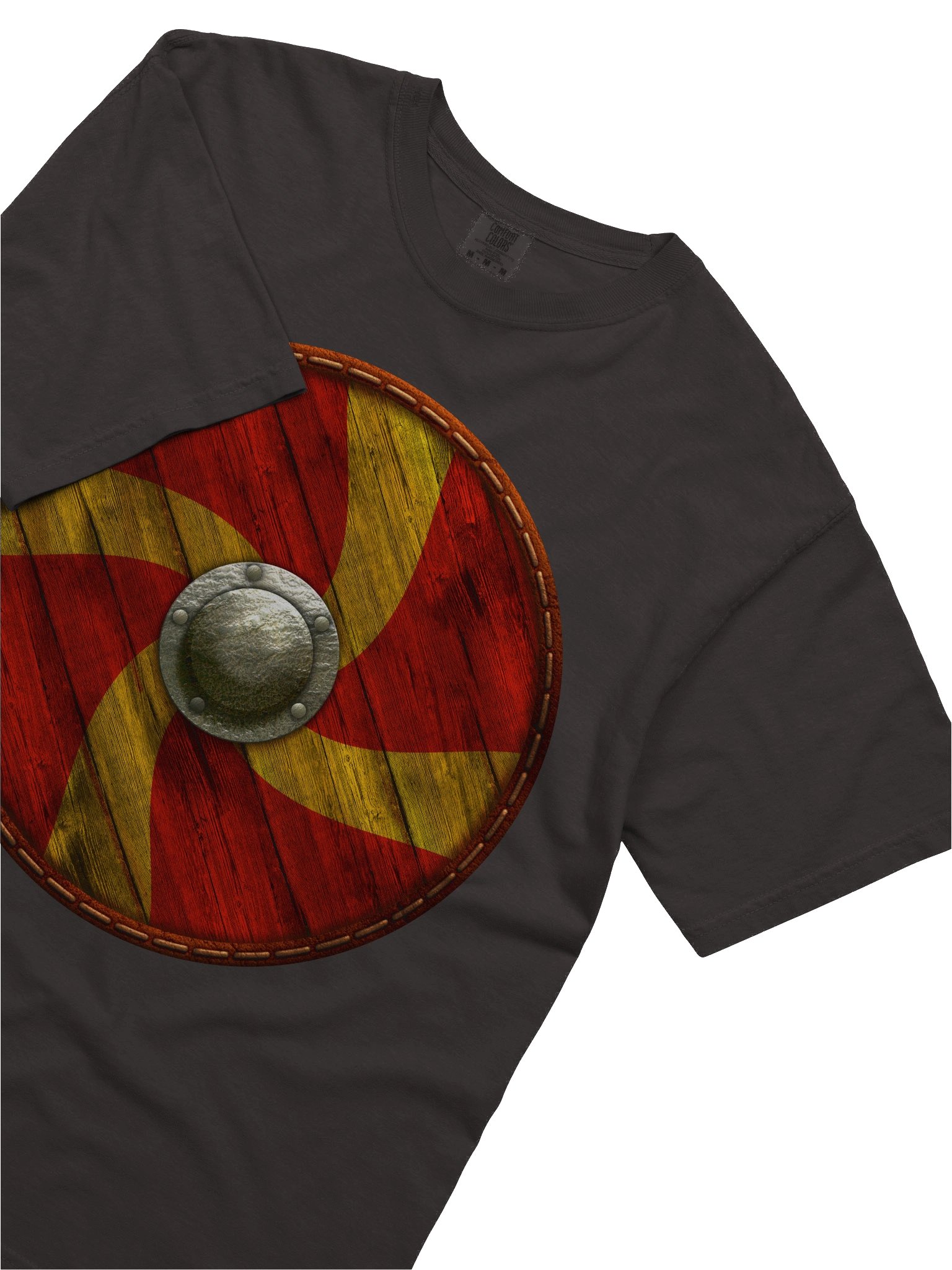Shield - Yellow Spiral - One Sided Design product image (45)