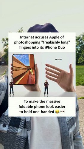 Rozejděte se, tady se žádné drama nekoná! 😅 #iPhoneDuo #FingersGate