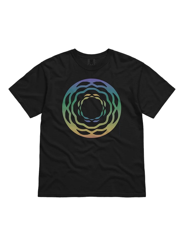 Rainbow disk T-shirt product image (9)