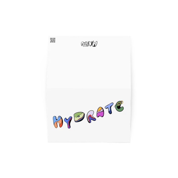 HYDRATE / Greeting Card product image (2)