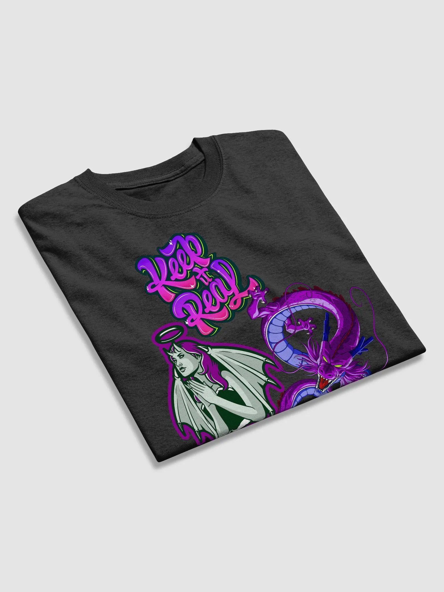 Dark Angel: KEEP IT REAL Dragon T-shirt product image (5)