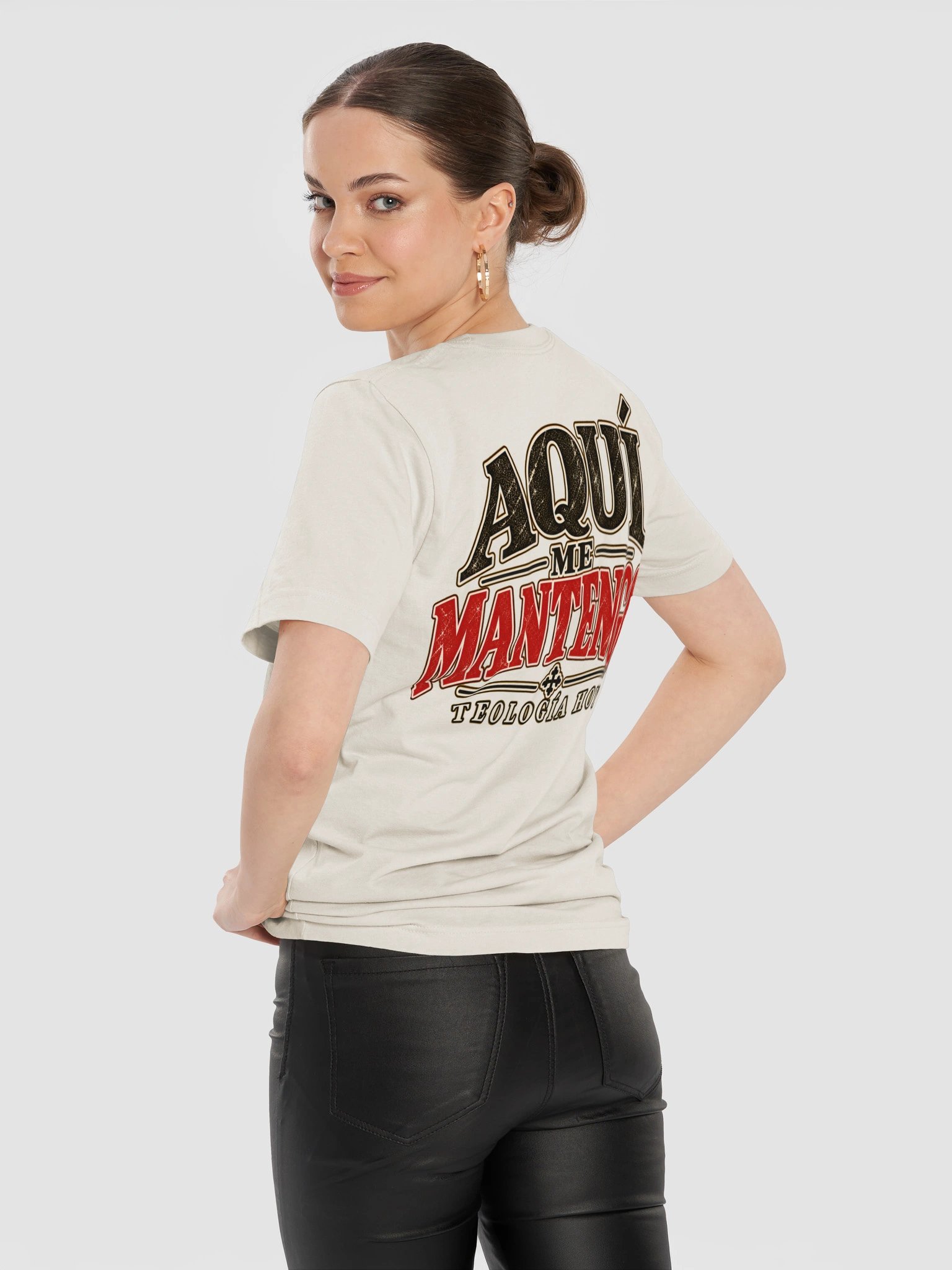 Aquí Me Mantengo — Cautiva a la Palabra de Dios | Camiseta de la Reforma product image (69)