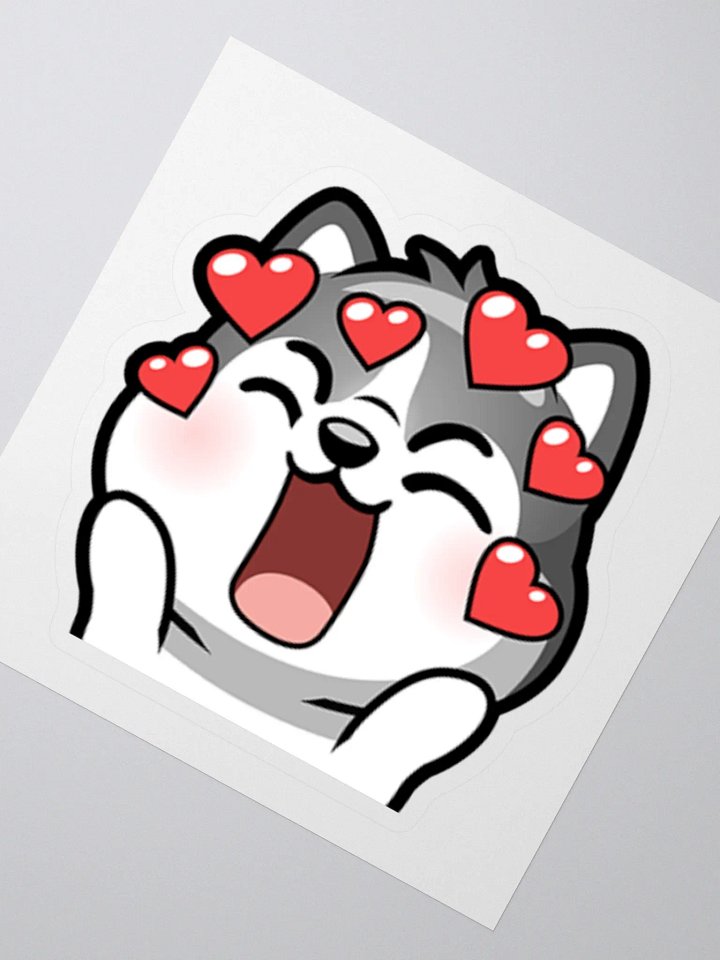 Husky Love Sticker product image (2)