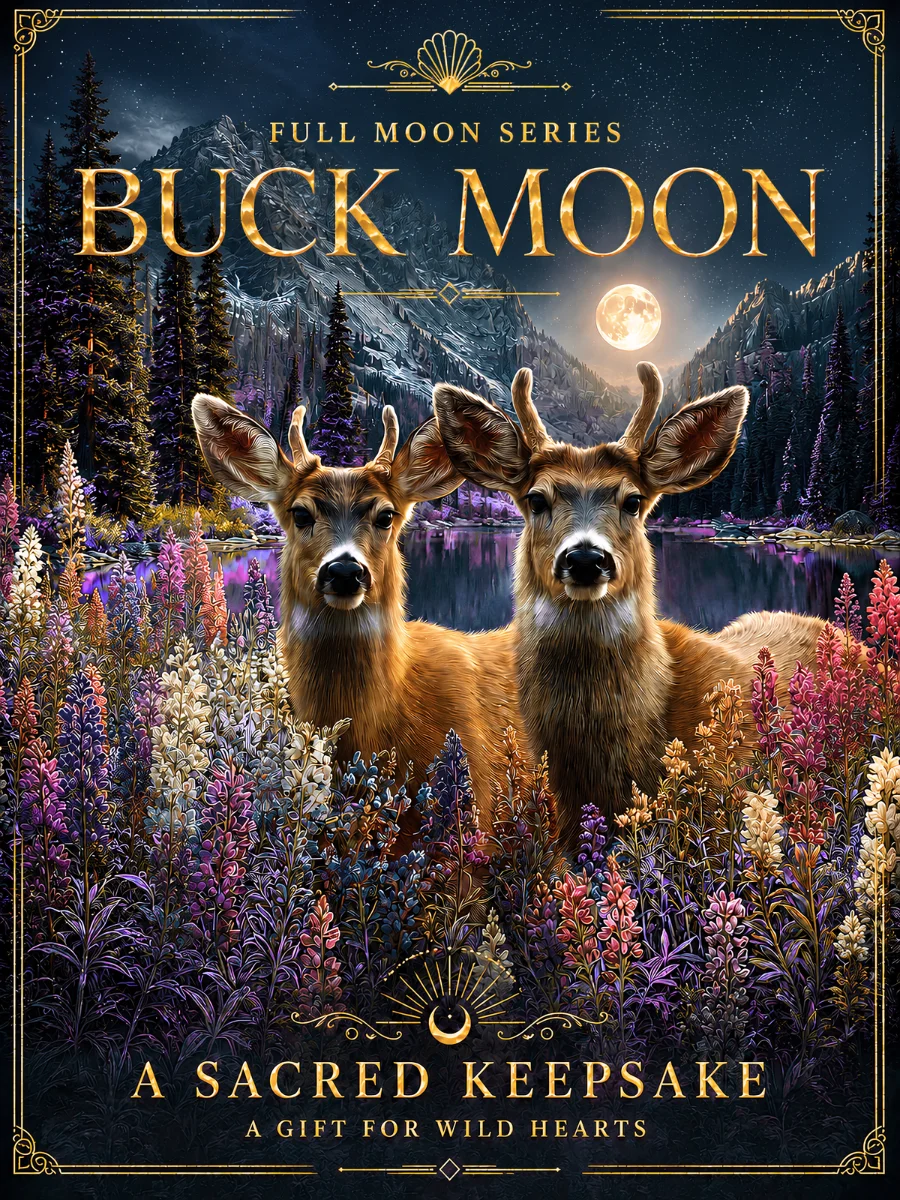 Grandmother Moon Buck Moon Speaks Keepsake - Gift From Katie product image (1)
