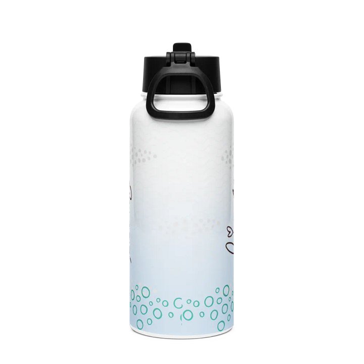 Lingling Kwong Stainless Steel Water Bottle With a Straw Lid product image (2)