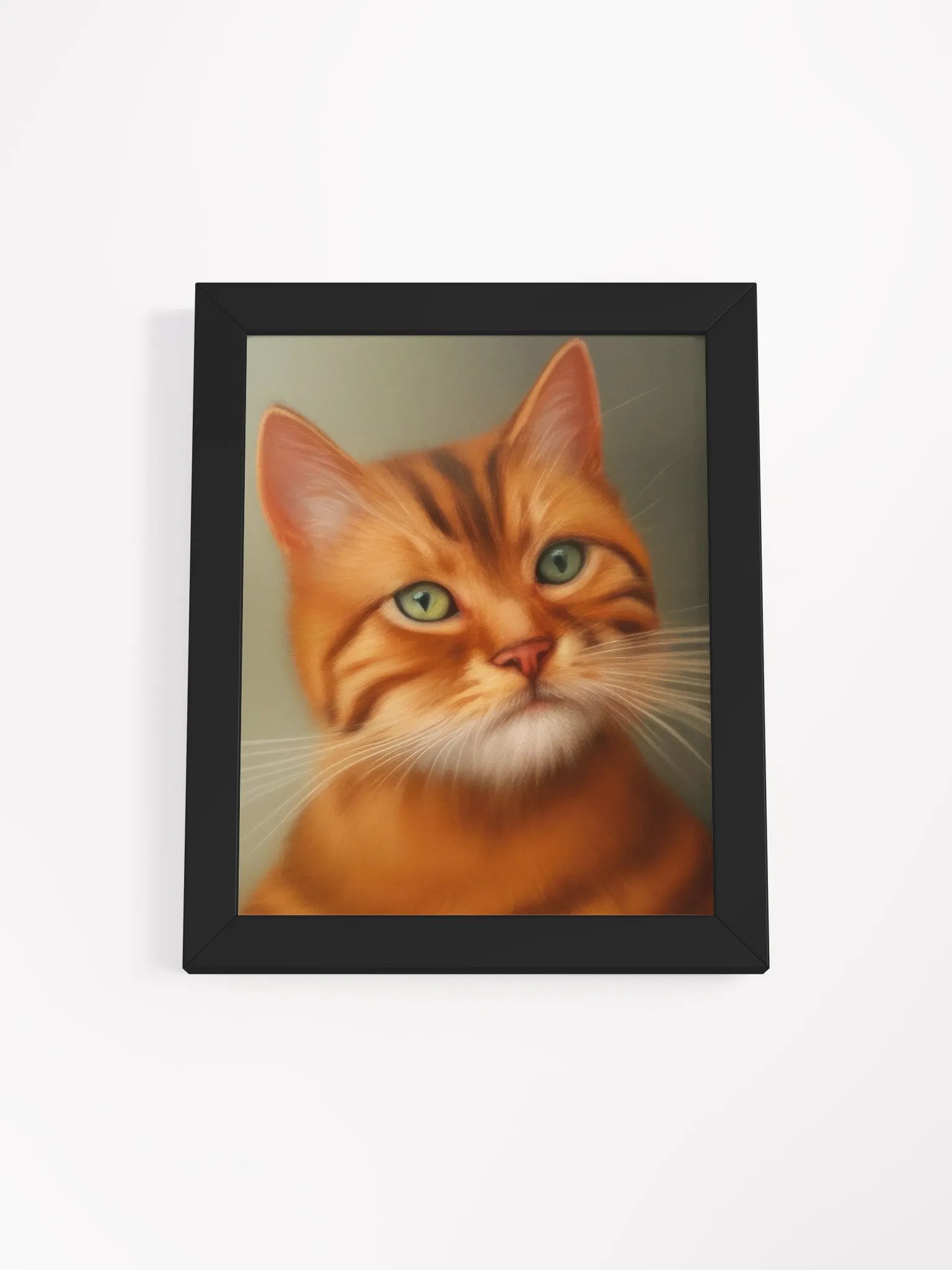 Cat Portrait Framed Matte Poster product image (3)