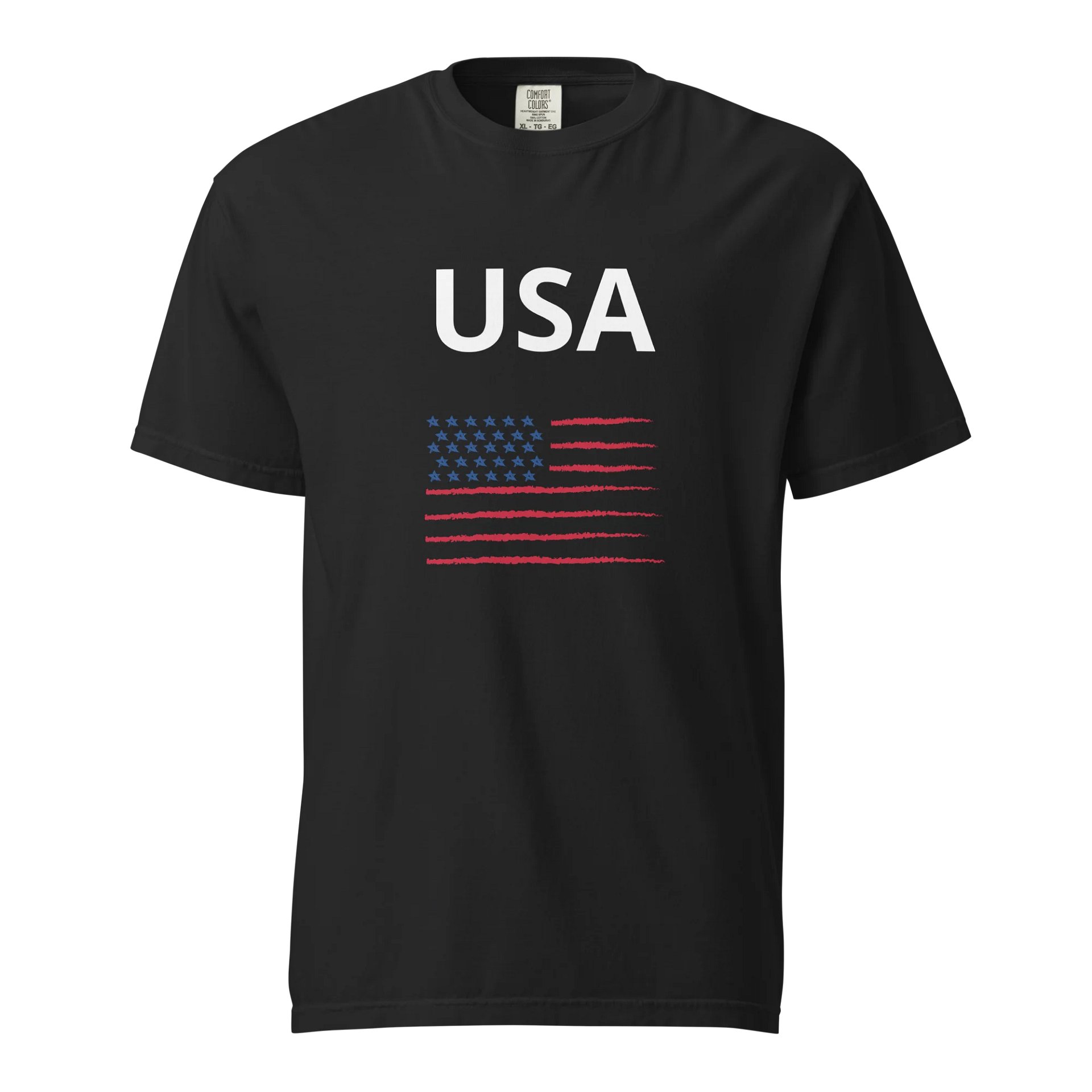 Patriotic Flag Print Tee product image (1)
