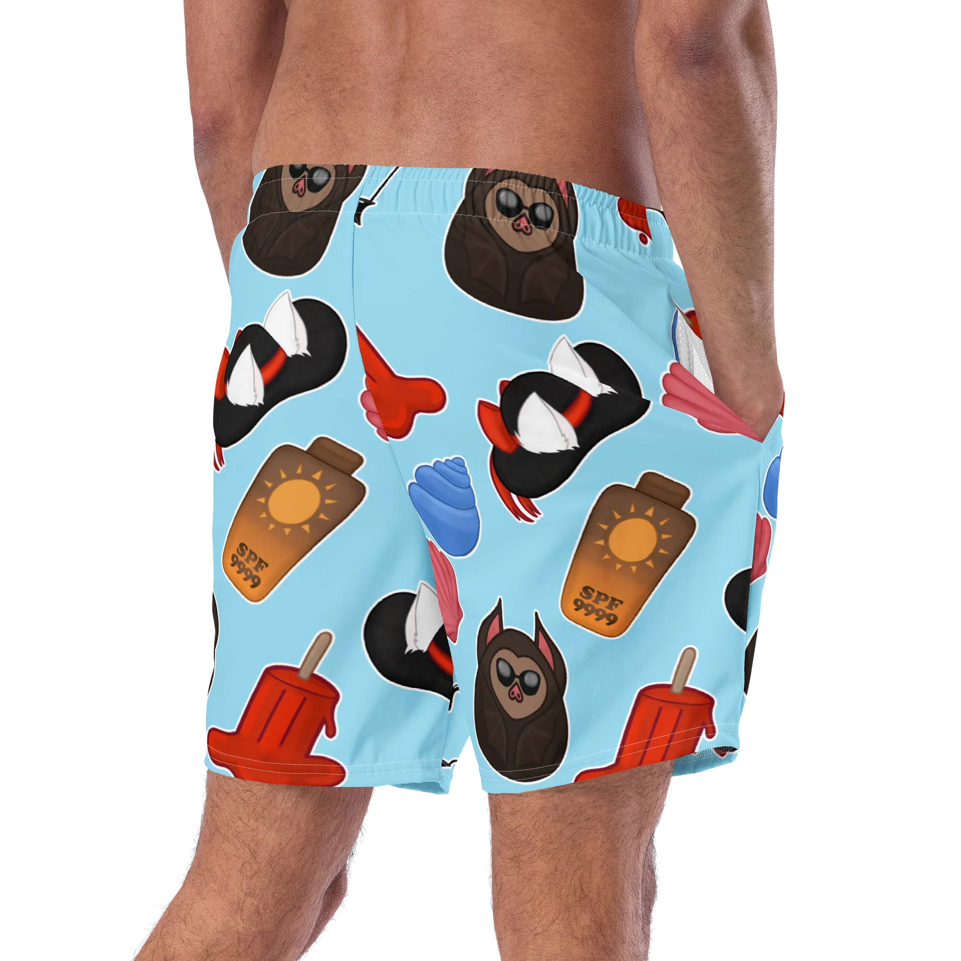 Multi-Print Swim Trunks product image (9)